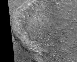 Similar to Louis Crater near Viking 1 landing site